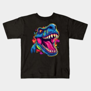 Dinosaur Smiling Kids T-Shirt